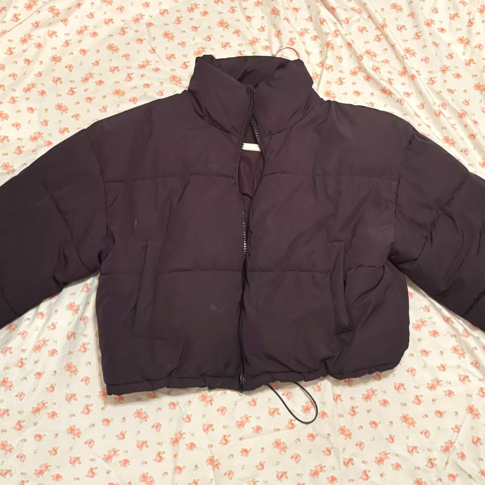 Women's Black Puffer Jacket
